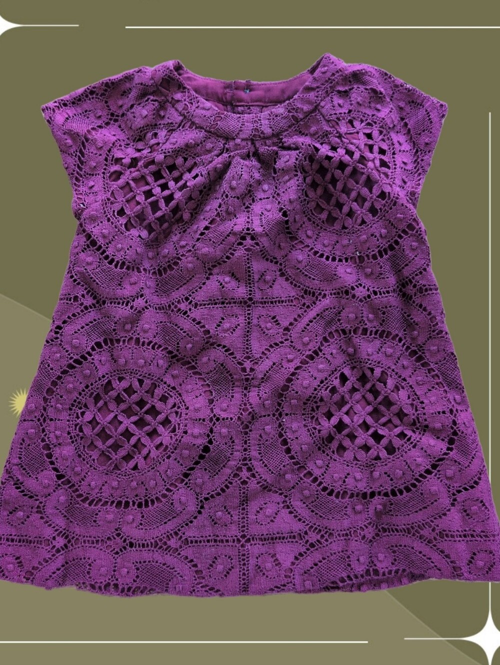 ✨ Girls Burberry Lace Burgundy Dress Size 6 Mo
